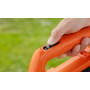 Повітродувка акумуляторна BLACK+DECKER, 18 В, 2 А/год, швидкість потоку 144 км/ год, 1 акумулятор і зарядний пристрій, вага 3.15 кг