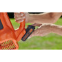 Повітродувка акумуляторна BLACK+DECKER, 18 В, 2 А/год, швидкість потоку 144 км/ год, 1 акумулятор і зарядний пристрій, вага 3.15 кг