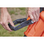 Садовий пилосос акумуляторний безщітковий BLACK+DECKER, 36 В, 2.5 А/год., швидкість потоку 270 км/год, 1 акумулятор і зарядний пристрій, збірник 45 л, вага 6.9 кг