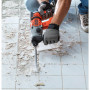 Перфоратор акумуляторний BLACK+DECKER, SDS-Plus, 18 В, 1.2 Дж, 3 режими, 0-6650 уд/хв, 0-1880 об/хв, без акумуляторів і зарядного пристрою вага 2.6 кг