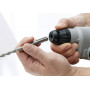 Перфоратор акумуляторний BLACK+DECKER, SDS-Plus, 18 В, 1.2 Дж, 3 режими, 0-6650 уд/хв, 0-1880 об/хв, сумка, вага 2.2 кг
