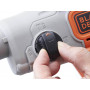 Перфоратор акумуляторний BLACK+DECKER, SDS-Plus, 18 В, 2 Дж, 3 режими, 0-6650 уд/хв, 0-1880 об/хв, валіза, вага 2.1 кг