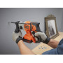 Перфоратор акумуляторний BLACK+DECKER, SDS-Plus, 18 В, 2 Дж, 3 режими, 0-6650 уд/хв, 0-1880 об/хв, валіза, вага 2.1 кг