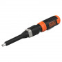 Викрутка акумуляторна BLACK+DECKER, 4 батареї типу АА, підсвітка, вага 0.53 кг, біти, батареї 4 од.