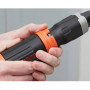 Викрутка акумуляторна BLACK+DECKER, 4 батареї типу АА, підсвітка, вага 0.53 кг, біти, батареї 4 од.