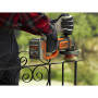 Шліфмашина кутова акумуляторна безщіткова BLACK+DECKER, 18 B, d = 125 мм, 8600 об/хв, вага 2.1 кг, акумулятор та зарядний пристрій