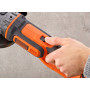 Шліфмашина кутова акумуляторна безщіткова BLACK+DECKER, 18 B, d = 125 мм, 8600 об/хв, вага 2.1 кг, без акумулятору та зарядного пристрою