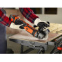 Шліфмашина кутова акумуляторна безщіткова BLACK+DECKER, 18 B, d = 125 мм, 8600 об/хв, вага 2.1 кг, без акумулятору та зарядного пристрою