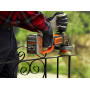 Шліфмашина кутова акумуляторна безщіткова BLACK+DECKER, 18 B, d = 125 мм, 8600 об/хв, вага 2.1 кг, без акумулятору та зарядного пристрою