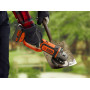 Шліфмашина кутова акумуляторна безщіткова BLACK+DECKER, 18 B, d = 125 мм, 8600 об/хв, вага 2.1 кг, без акумулятору та зарядного пристрою