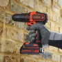 Набір з двох інструментів BLACK+DECKER, 18 В XR Li-lon, 1.5 А/год, вага 3.63 кг, спецсумка, акумулятор і зарядний пристрій