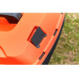 Газонокосарка акумуляторна BLACK+DECKER, 18 В, 4.0 А/год, ширина косіння 32 см, 2 акумулятора і зарядний пристрій, травозбірник 35 л, вага 15.6 кг