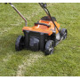 Газонокосарка акумуляторна BLACK+DECKER, 36 В, 2.5 А/год, ширина косіння 32 см, 1 акумулятор і зарядний пристрій, травозбірник 35 л, вага 14.79 кг