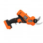 Ножиці садові - секатор акумуляторний BLACK+DECKER,18 В для легкого та швидкого обрізання кущів, гілок дерев та всіх видів рослин. Достатня ріжуча здатність та потужність чистого зрізу вологих та сухих гілок завтовшк