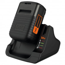 Набір акумулятор і зарядний пристрій BLACK+DECKER, 36 В, 2 А/год, вага 1.42 кг
