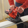 Пила дискова акумуляторна BLACK+DECKER, 18В Li-ion, діаметр диска 140 х 12.7 мм, 3700 об/хв, вага 2.08 кг, без акумуляторів та ЗП