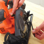 Пила дискова акумуляторна BLACK+DECKER, 18В Li-ion, діаметр диска 140 х 12.7 мм, 3700 об/хв, вага 2.08 кг, без акумуляторів та ЗП
