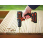 Дриль-шурупокрут BLACK+DECKER, безударний, 18 В, 1.5 А/год, 42 Нм, 650 об/хв, патрон 10 мм швидкозатискний, кількість швидкостей - 1, вага 1.6 кг, 2 акумулятора, зарядний пристрій, валіза