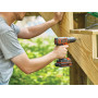 Дриль-шурупокрут BLACK+DECKER, безударний, 18 В, 1.5 А/год, 42 Нм, 650 об/хв, патрон 10 мм швидкозатискний, кількість швидкостей - 1, вага 1.6 кг, 2 акумулятора, зарядний пристрій, валіза
