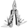 Універсальний інструмент STANLEY "MULTI-TOOL", 12 в 1 в чохлі, L = 105 / 165 мм: плоскогубці, кусачки, пилка, ніж малий, ніж великий, відкривачка для пляшок, відкривачка для консервів, викрутка під прямий шліц 3 мм,