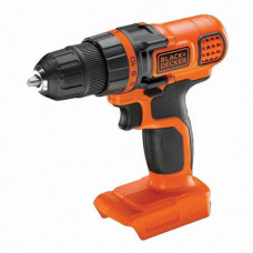 Дриль-шурупокрут BLACK+DECKER, безударний, 18 В, 1.5 А/год, 28 Нм, 650 об/хв, патрон 10 мм швидкозатискний, кількість швидкостей - 1, вага 1.03 кг, без акумулятора і зарядного пристрою