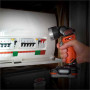 Набір з чотирьох інструментів BLACK+DECKER, 12 В XR Li-ion, 1.5 А/год, вага 4.89 кг, сумка, акумулятор і зарядний пристрій