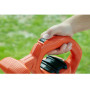 Садовий пилосос електричний BLACK+DECKER, 2.9 кВт, швидкість повітря 206-390 км/год, збірник 55 л, вага 7.6 кг