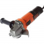 Шліфмашина кутова мережева BLACK+DECKER, 800 Вт, d = 125 мм, 12000 об/хв, вага 1.7 кг