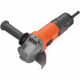 Шліфмашина кутова мережева BLACK+DECKER, 800 Вт, d = 125 мм, 12000 об/хв, вага 1.7 кг
