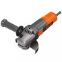 Шліфмашина кутова мережева BLACK+DECKER, 900 Вт, d = 125 мм, 12000 об/хв, вага 1.8 кг