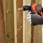 Дриль мережевий BLACK+DECKER, ударний, 550 Вт, 2800 об/хв, 47600 уд/хв, патрон 13 мм швидкозатискний, кількість швидкостей - 1, вага 2.07 кг, багатопозиційне бічне руків’я, валіза