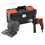 Дриль мережевий BLACK+DECKER, ударний, 850 Вт, 2 режими, 0-3100 об/хв, 54400 уд/хв, макс. діаметр свердління 32 мм (деревина), 16 мм (цегла), 2.4 кг