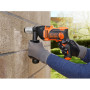 Дриль мережевий BLACK+DECKER, ударний, 850 Вт, 2 режими, 0-3100 об/хв, 54400 уд/хв, макс. діаметр свердління 32 мм (деревина), 16 мм (цегла), 2.4 кг