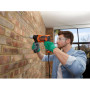 Дриль мережевий BLACK+DECKER, ударний, 850 Вт, 2 режими, 0-3100 об/хв, 54400 уд/хв, макс. діаметр свердління 32 мм (деревина), 16 мм (цегла), 2.4 кг