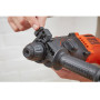 Перфоратор мережевий BLACK+DECKER, SDS-Plus, 650 Вт, 1.6 Дж, 0-5180 уд/хв,0-1600 об/мин, валіза, вага 4.6 кг