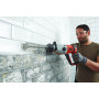 Перфоратор мережевий BLACK+DECKER, SDS-Plus, 800 Вт, 3.4 Дж, 0-5500 уд/хв,0-1200 об/мин, валіза, вага 5.36 кг