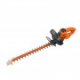 Кущоріз електричний BLACK+DECKER, 0.5 кВт, довжина ножа 50 см, діаметр гілок 22 мм, з допоміжним ножем, вага 2.47 кг
