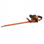 Кущоріз електричний BLACK+DECKER, 0.65 кВт, довжина ножа 60 см, діаметр гілок 25 мм, з допоміжним ножем, вага 3.52 кг