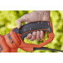 Кущоріз електричний BLACK+DECKER, 0.65 кВт, довжина ножа 60 см, діаметр гілок 25 мм, з допоміжним ножем, вага 3.52 кг