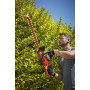 Кущоріз електричний BLACK+DECKER, 0.65 кВт, довжина ножа 60 см, діаметр гілок 25 мм, з допоміжним ножем, вага 3.52 кг