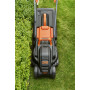 Газонокосарка електрична BLACK+DECKER 1000 Вт, ширина косіння 32 см, висота косіння 23-63 мм, травозбірник 30 л, вага 9.2 кг