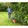 Газонокосарка електрична BLACK+DECKER, 1600 Вт, ширина косіння 38 см, висота косіння 20-70 мм, травозбірник 45 л, вага 16.7 кг