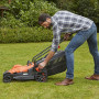 Газонокосарка електрична BLACK+DECKER,1800 Вт, ширина косіння 42 см, висота косіння 20-70 мм, травозбірник 50 л, вага 17.5 кг