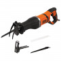 Пила шабельна мережева BLACK+DECKER, 750 Вт, 0 - 2800 ход/хв, величина ходу 20 мм, вага 2.4 кг