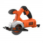 Пила дискова мережева BLACK+DECKER, 400 Вт, діаметр диска 85 х 10 мм, 3600 об/хв, міні циркулярна, вага 2.6 кг