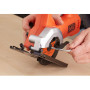 Пила дискова мережева BLACK+DECKER, 400 Вт, діаметр диска 85 х 10 мм, 3600 об/хв, міні циркулярна, вага 2.6 кг