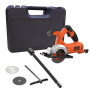 Пила дискова мережева BLACK+DECKER, 400 Вт, діаметр диска 85 х 10 мм, 3600 об/хв, міні циркулярна, вага 2.6 кг