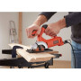 Пила дискова мережева BLACK+DECKER, 400 Вт, діаметр диска 85 х 10 мм, 3600 об/хв, міні циркулярна, вага 2.6 кг
