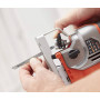 Пила лобзикова мережева BLACK+DECKER, 650 Вт, 1000-3100 ход/хв, максимальна глибина пропилу (дерево) - 90 мм, вага 2.2 кг, валіза
