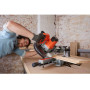Пила торцювальна мережева BLACK+DECKER, 1600 Вт, диск 216 х 30 мм, 4800 об/хв, XPS, вага 12 кг
